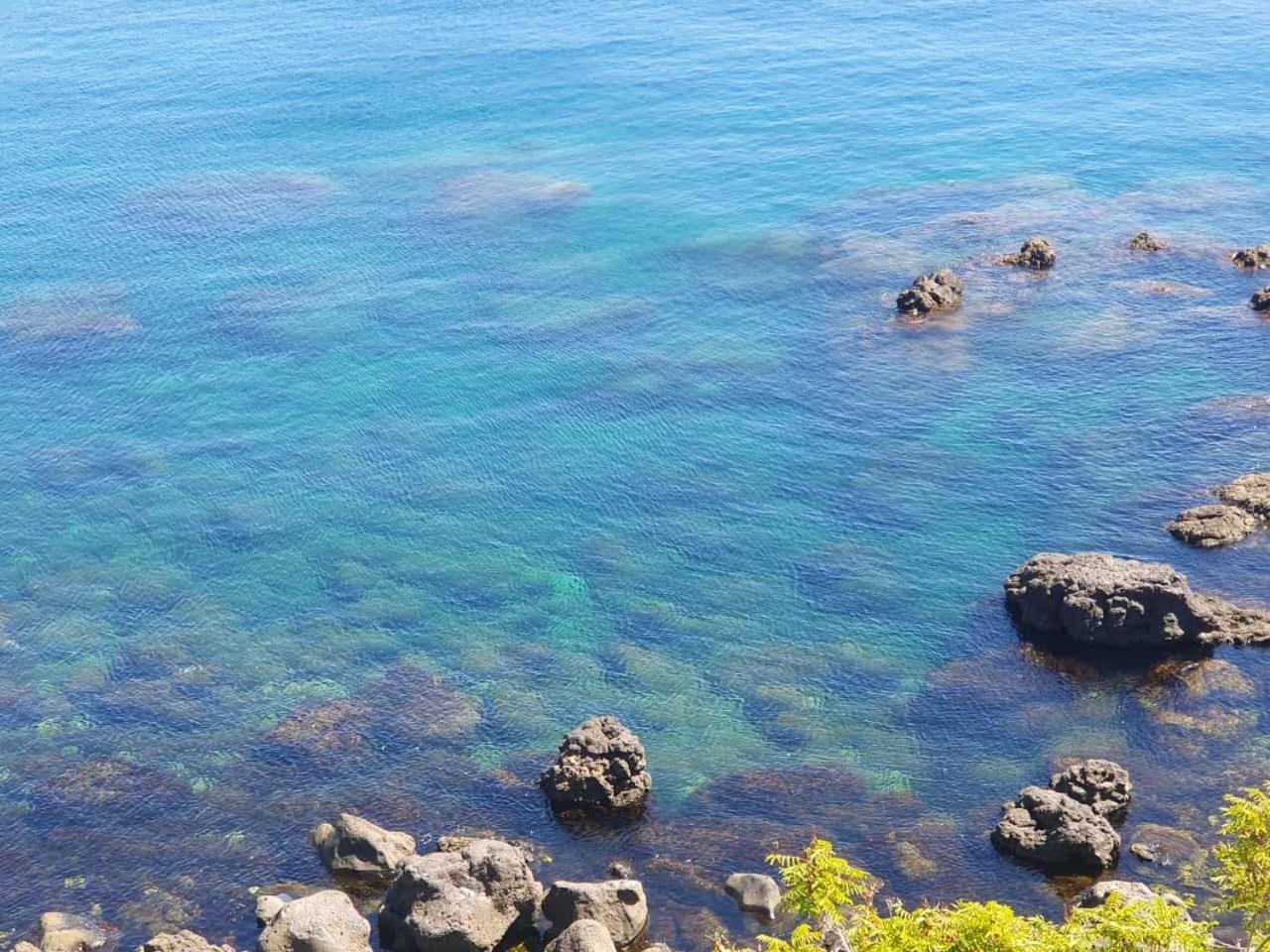 La Finestra Sul Mare Villa Aci Castello Bagian luar foto